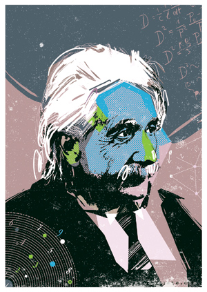 einstein illustration