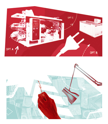 web banner, print, design